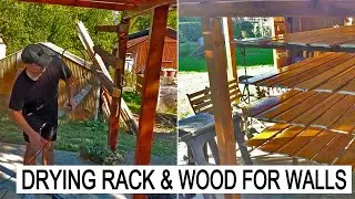 Part 10 - Amazing House and Garden Transformation - Timber Wood for Walls