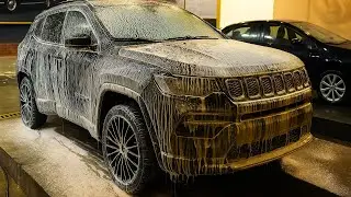 Extreme Foam Wash on Jeep | Satisfying Deep Clean Transformation!