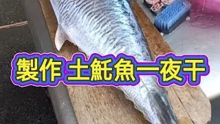 高雄|製作 土魠魚 一夜干