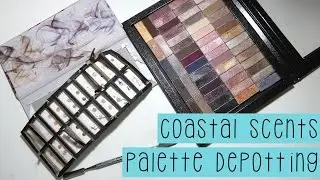 HOW TO DE-POT COASTAL SCENTS REVEALED PALETTE - Quick & Easy!