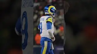 Cinematic drive in OT to win 🤩 #nfl #rams #shorts