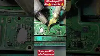 Samsung A20s🤩 CPU &EMMC REBALL DEAD SOLUTION 🔥👍🔔@Kanhaiya0037