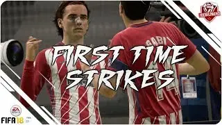FIFA 18 FIRST TIME STRIKES | A #FIFA18 Goals, Celebrations & Crowds compilation montage