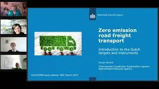 Workshop on Dutch initiatives supporting zero emission road freight and logistics, March 28, 2023