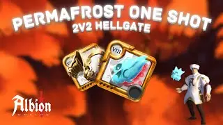 Insanely BROKEN One Shot META Comp | Permafrost / Fists of Avalon | 2V2 Hellgate | Albion Online