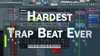 FL Studio Trap Beat Project \ Hard Trap Beat Tutorial