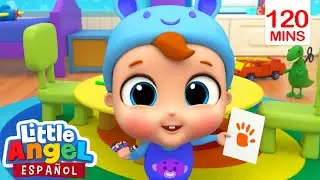 Bebé Juan aprende los colores | Canciones Infantiles con Bebé Juan🎵| Little Angel Español