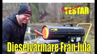 Testar dieselvärmare från jula