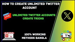 how to create unlimited Twitter account create unlimited telegram accounts income new tricks