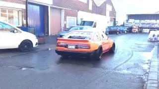 Driftworks DW86 Quick First Burnout Test - AE86 V8 LS3