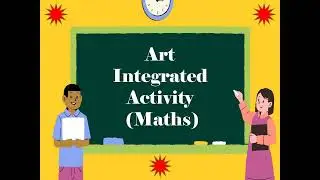 Maths Art Integrated Activity ||Math Art integrated project /Art Project