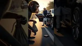 Poor Monkey&rsquo;s Honest Choice Changed Everything | Emotional Real Story#monkey #shorts