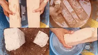 ASMR||Super Soft Pure Red Dirt Crumble dry water 💯satisfying Sound ASMR||relaxing💯 satisfy 🥳RSSCASMR