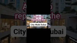 The Dubai City walk #dubai #usa #nigeria #abuja #funny #fgn #nyesomwike