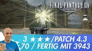 FFXIV - 3 Sterne Makro/ 70 Belastbarkeit Patch 4.3 ★★★ Fertig mit 3943 / Handwerker (Deutsch/German)