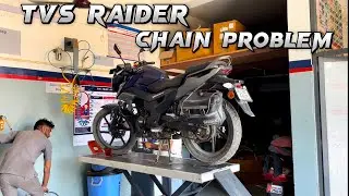 Tvs Raider Chain Problem 😱 Chain Aawaj Kr Rahi Hain #therj24rider #tvsraider #tvsraiderchain #video
