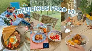 Preset Lightroom Makanan | Delicious Food v3 | Fotografi Makanan