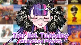 【Tier list Tuesday】Ranking Animated Movies!【V4Mirai】