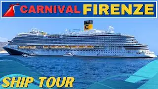 Carnival Firenze Ship Tour - Full Walk-Through 🚢