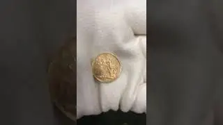 1879 Victoria gold sovereign London mint