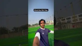 Mini vlog || Football Shoot Day ⚽️🎥