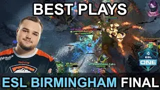 ESL One Birmingham 2018 Major BEST PLAYS FINAL DAY Highlights by Time 2 Dota #dota2