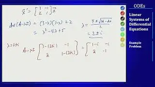 Differential Equations - Constant Coefficient Linear Systems - General Solution Examples