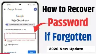 Email Password Forgot Kaise Kare | Gmail Password Forget Kare |