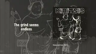 Thieves and Fools- Kiritsis - Lyric Video #kiritsis #metal #metalhead #crowbar #fyp #trending #doom