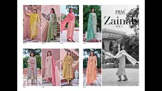PRM Trendz Zainab Vol 2 Pure Jam Cotton Salwar Kameez || Latest Design Of Jam Cotton By Prm trendz