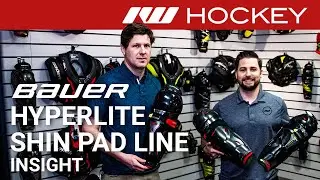 Bauer Vapor Hyperlite Shin Guard Line Insight