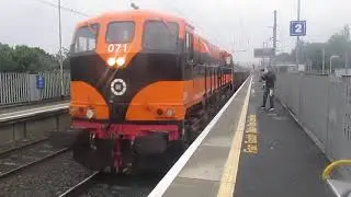 IE 071 Class Locomotive Retro 071 Passing Clontarf Road On The Tara Mines Train Bound For Naan