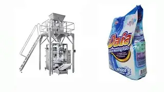 2 Kgs washing powder pouch packing machine | detergent powder bagging machinery