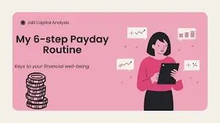 My 6-step Payday Routine. Full guide 👆#payday #personalfinance