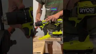 Компактные и полноразмерные дрели HP Ryobi #ryobi #diy
