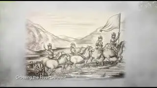 Clockburn Lonnen - Cromwell's Crossing of the River Derwent