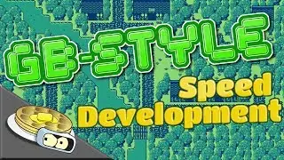 GAME BOY-STYLE Town Map Speed Development | RPG Maker MV MAP CREATION TUTORIAL (RMBoy Graphics Pack)