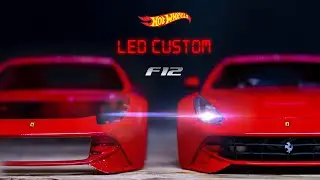 Ferrari F12 Berlinetta Hot Wheels LED Custom || MINITUNING