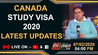 CANADA STUDY VISA 2020 LATEST UPDATES - DES PARDES LIVE