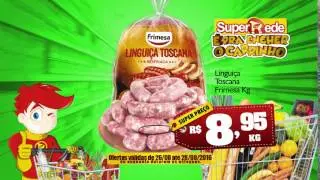 An&uacute;ncio TV - Super Rede (26 a 28/08/2016) - Sexta a Domingo