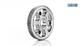G550T &ndash; Gearwheel TRAORI-Turning and gear hobbing | Zahnrad TRAORI-Drehen und Abw&auml;lzfr&auml;sen