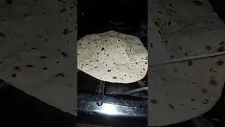 tortilla making on fire #tortilla #chapati #shorts