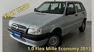 Fiat Uno Mille Economy 2013: O Rei da Economia! (Impecável)