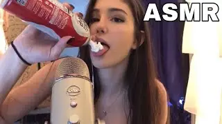 ASMR | Whipped Cream Eating