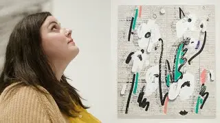 This painting reminds you to be a little...a lot | Laura Owens' 