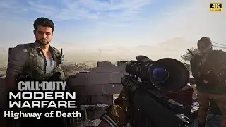 The Ultimate Sniper Mission: Highway of Death | COD Modern Warfare 2019 4K 60FPS