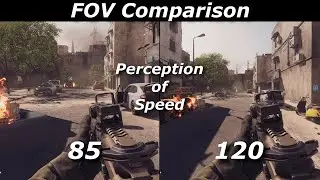 LOW FOV v HIGH FOV - Perception of Speed COMPARISON - Battlefield 6 - 1440p