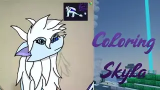 Coloring Skyla