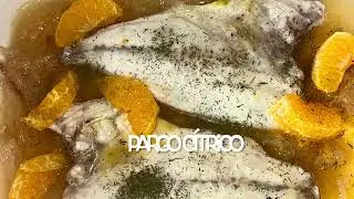 Pargo al horno con c&iacute;tricos (o cualquier pez de roca: Urta, San Pedro, Cabracho, etc)