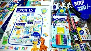 Doms Junior Art Kit MRP-380/- Only #stationaryhub #stationery #unboxing 